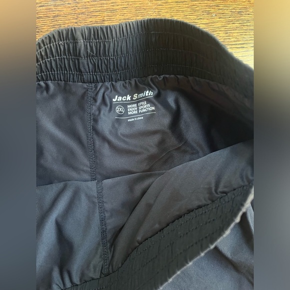 Jack Smith womens active shorts Sz. 2 XL black grey - Picture 3 of 4